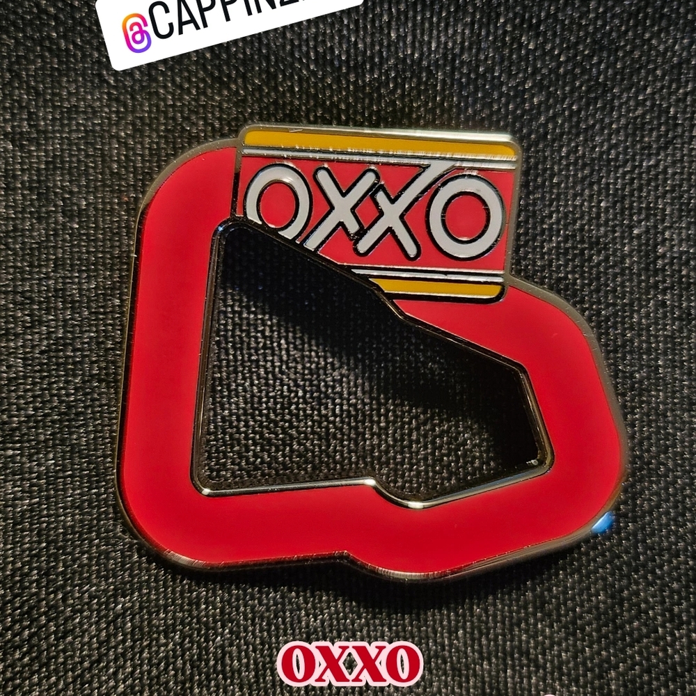 Red Metal Keychain